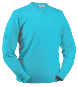 glenbrae Golf Sweater Spirol Lambswool Scuba