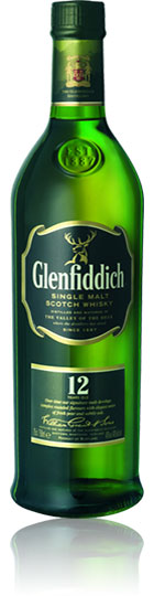 Glenfiddich 12 year old Malt Whisky Speyside (70cl)