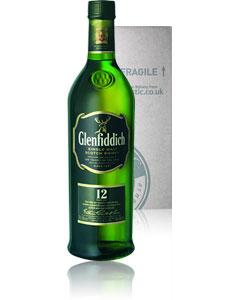 Glenfiddich 12yo Malt Single bottle Gift Pack (70cl)