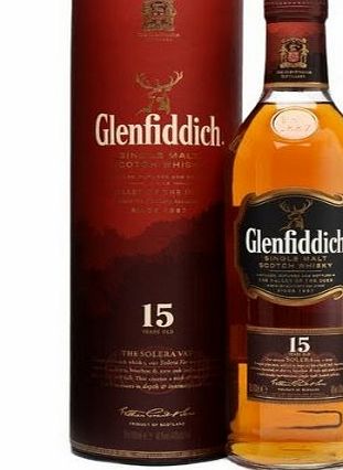 Glenfiddich 15 year old Single Malt Scotch Whisky 20cl Bottle