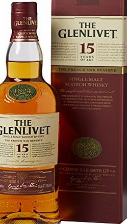 Glenlivet 15 Year Old Scotch Malt Whisky 70 cl