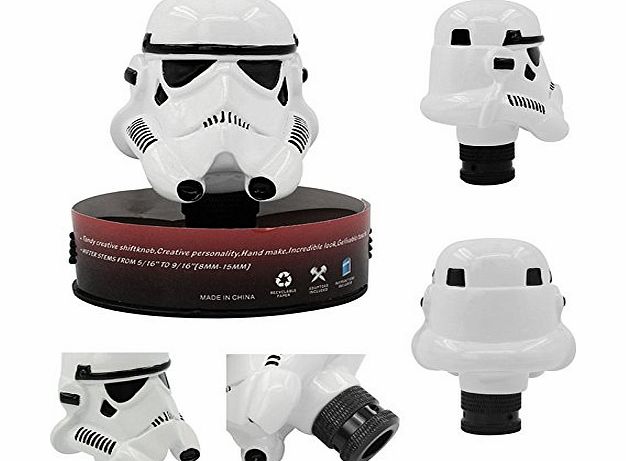 Global Accessorie Gear Shift knob Car Stalls Head Star Wars Gear Universal Shifter Lever Ceramics