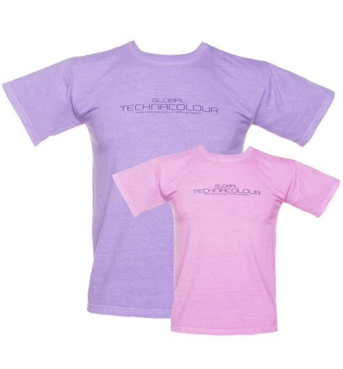 Mens Purple To Pink Heat Sensitive T-Shirt