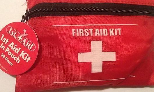 Globatek 38 Piece Pc First Aid Kit For Travel Home Car Emergency