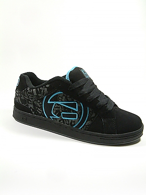 Globe Contract Skate Shoes - Black/Blue/Punk