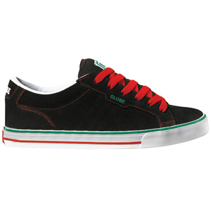 Globe Grail Skate shoe - Black/Red/Green