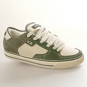 Globe Haslam Skate Shoes - Loden/Green/White