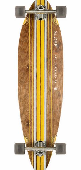 Globe Pinner Longboard Brown/Yellow - 41 inch