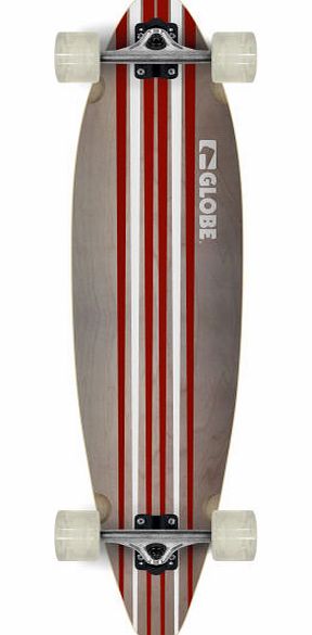Globe Pinner Longboard White/Red - 41 inch