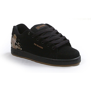 Prime Geneva Skate Shoe - Black/Light Brown
