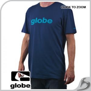 T-Shirts - Globe Branded T-Shirt - Navy