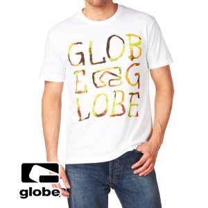 T-Shirts - Globe Brussles T-Shirt - White