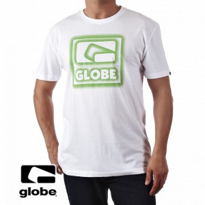 T-Shirts - Globe Buckshot T-Shirt - White