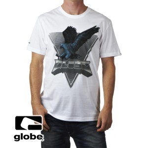 T-Shirts - Globe Harley T-Shirt - White