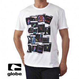 T-Shirts - Globe Master Plan T-Shirt - White