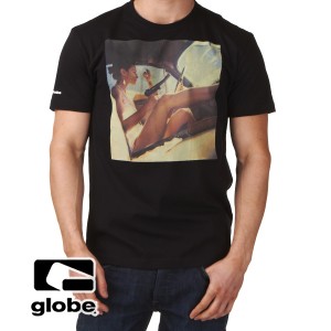 T-Shirts - Globe Pulp T-Shirt - Black Bonnie