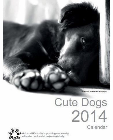 Go Cute Dogs 2014 Wall Calendar Charity Calendar