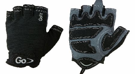 GoFit Mens Cross Training Glove Large Black