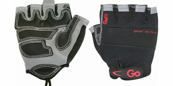 GoFit Protrainer Mens Gloves (Sport-Tac Grip) LARGE