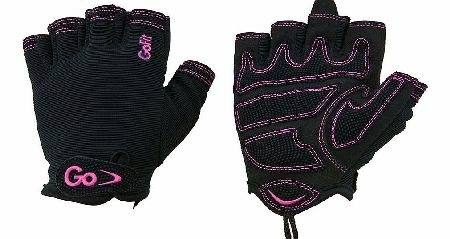 GoFit Womens Cross Training Glove LARGE Pink/Black