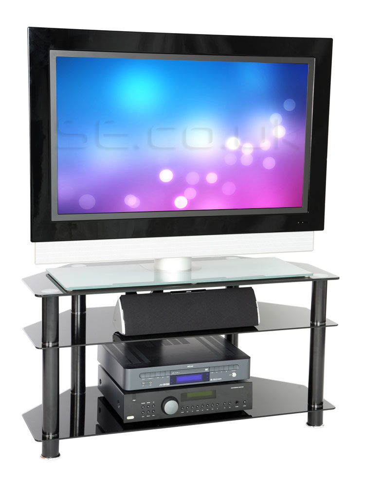 Gokeda Classic 1000 Black LED and LCD TV Stand