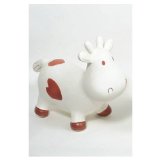 Goki Space Hopper Jumping Cow Ride on Toy (Brown)