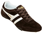 Gola Chase Brown/White Suede Trainers