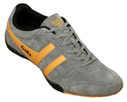 Gola Chase Grey/Yellow Suede Trainers