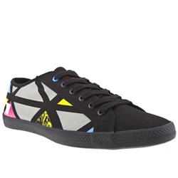 Gola Male Quirky Fabric Upper Fashion Trainers in Black, White