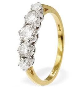 Gold Diamond Eternity Ring (153)