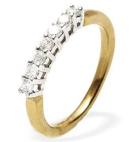 Gold Diamond Eternity Ring (166)