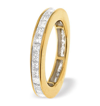 Gold Diamond Full Eternity Ring (543)