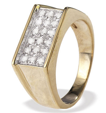 Gold Diamond Ring (125)