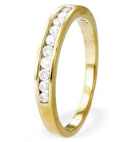 Gold Diamond Ring (661)