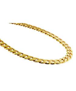 Gold Plated Silver Curb Chain
