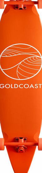 GoldCoast Classic Longboard Orange - 44 inch