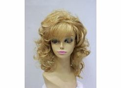 Golden Brown Cosplay Synthetic Hair - Wavy