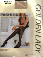 Golden Lady Fashion Tights- Natural- Large