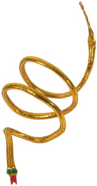 Golden Snake Arm Band