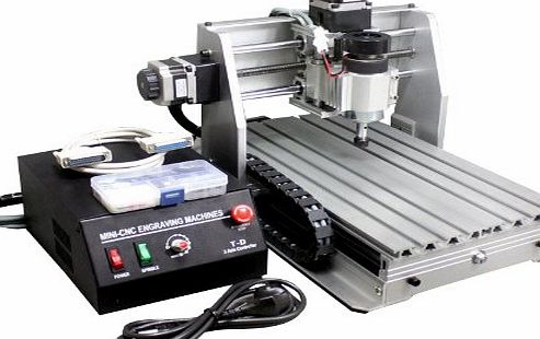 GoldPower CNC 3020T-DJ Carving Machine / Engraving Machine Milling Drilling Cutting Router Engraver 3th AXIS . Free Shipping .