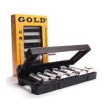 Golds Gym 12kg Chrome Dumbell Set with Carry Case