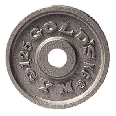 Golds Gym 6 x 10Kg 1and#39;and#39; Standard Plates (6 x 10kg Golds 1andquot; discs)