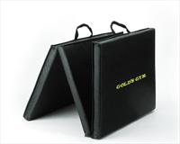 Golds Gym Tri Fold Pro Mat (With Carry Straps)