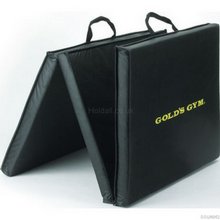 GoldsGym Golds Gym Tri-Fold Pro Mat with carry straps