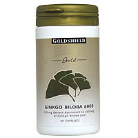 Ginkgo Biloba 6000mg 30 capsules