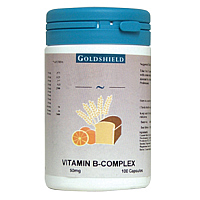 Goldshield Vitamin B Complex B-50 100 capsules