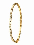 9ct Gold 1.75ct Diamond Bracelet