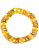 9ct yellow gold bracelet