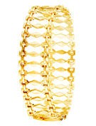 9ct yellow gold `Cleopatra` bracelet