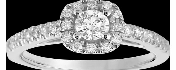 Goldsmiths Brilliant cut 0.65 total carat weight diamond